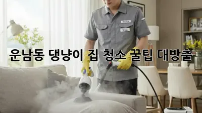 운남동 댕냥이 집 청소🧹 꿀팁 대방출! ✨